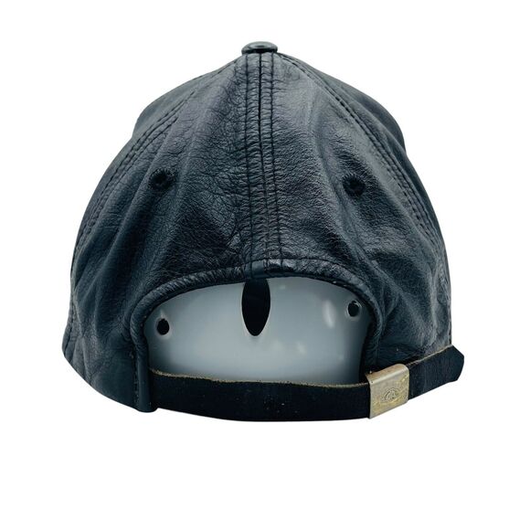 Vintage Sports Specialties Black Leather NBA San Antonio Spurs Hat Script - Picture 4 of 6